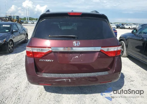 2013 Honda Odyssey Exl from USA, damaged, VIN 5FNRL5H63DB065274